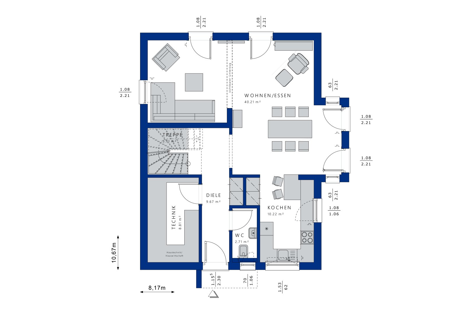 Ihr individuelles Traumhaus von Bien-Zenker in Lützelbach – Freiheit der Gestaltung erleben